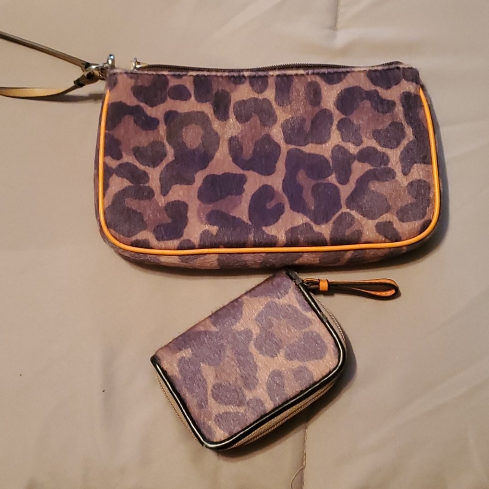 Clutch purse with wallett
